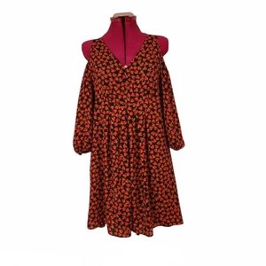 Disney Alice Red Heart Dress Designer Collection Medium